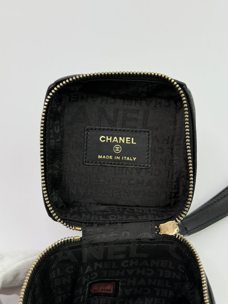Chanel Micro Cube Wristlet Bag