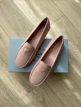 Prada Logo Loafers (Size 38/UK5)