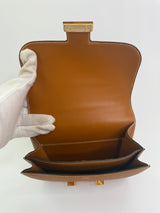 Hermès Constance 18 In Toffee Epsom Leather GHW