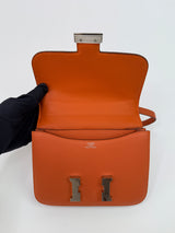 Hermès Constance 18 In Orange Epsom Leather With PHW