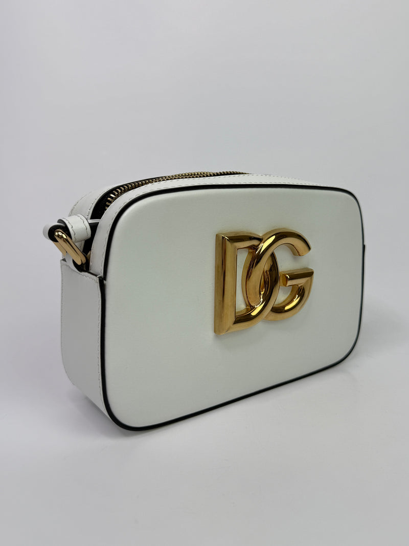 Dolce & Gabanna 3.5 Leather Crossbody Bag