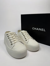 Chanel CC Logo Sneakers (Size 36/UK3)