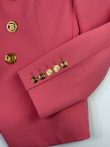 Balmain Pink Blazer (Size FR44/UK16)