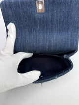 Chanel Small Coco In Denim Canvas With SHW