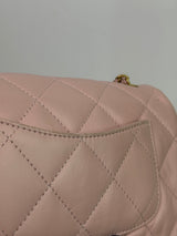 Chanel Mini Heart Charms Flap Antique Gold Hardware