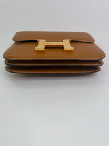 Hermès Constance 18 In Toffee Epsom Leather GHW