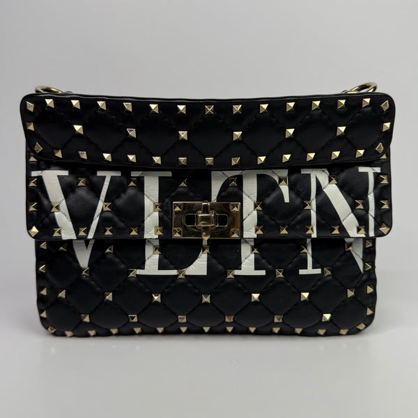 Valentino Garavani Medium Rockstud Spike shoulder bag