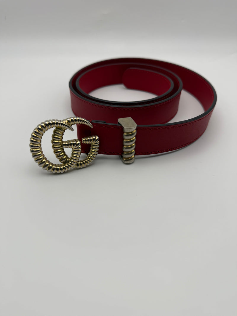 Gucci GG Torchon Belt  (Size 80/32)