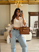 Hermès Birkin 30 In Gold Sellier Epsom Leather GHW