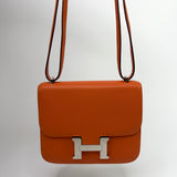 Hermès Constance 18 In Orange Epsom Leather With PHW