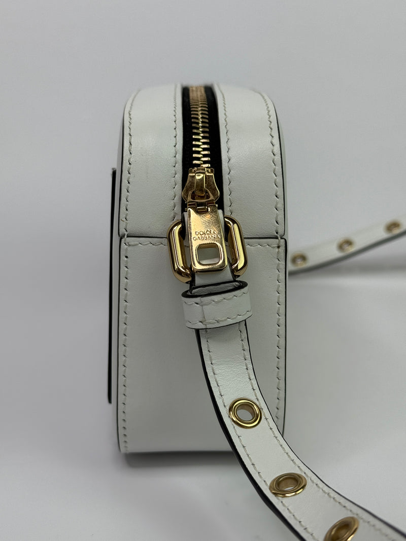 Dolce & Gabanna 3.5 Leather Crossbody Bag