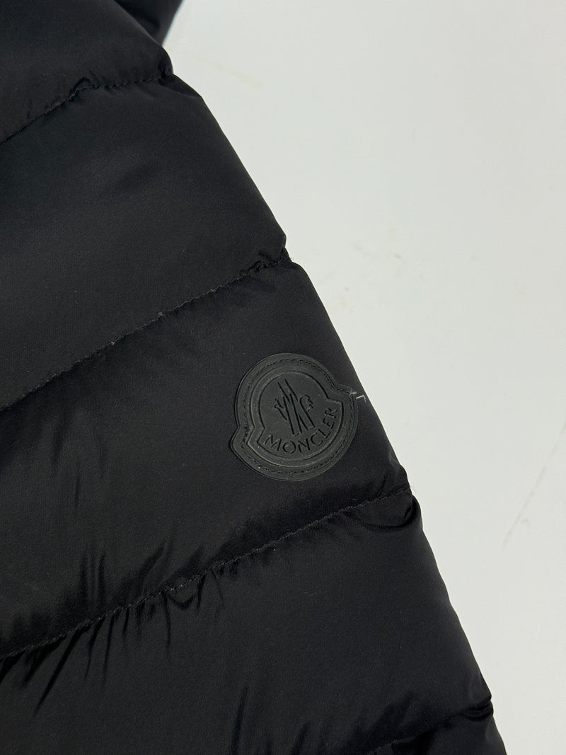 Moncler Herbe Hooded Quilted Shell Down Jacket  (TG2/UK10)