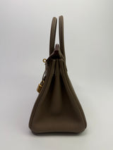 Hermès Birkin 25 Retourne Etoupe Togo Leather With GHW