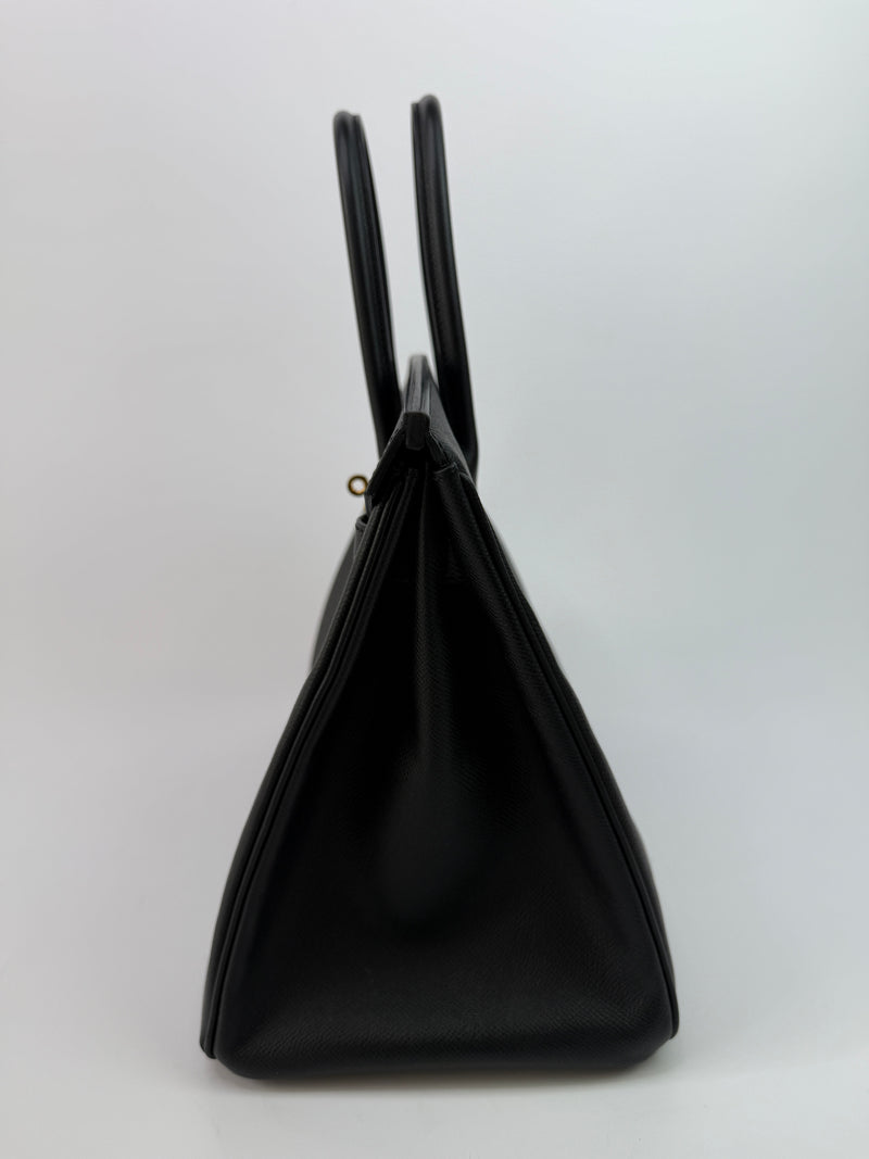 Hermès Birkin 35 Black Epsom Leather GHW