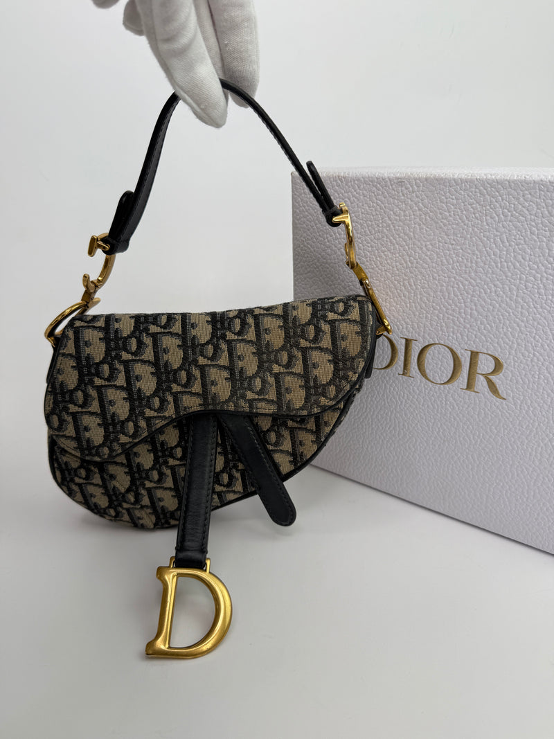 Christian Dior Mini Saddle Bag