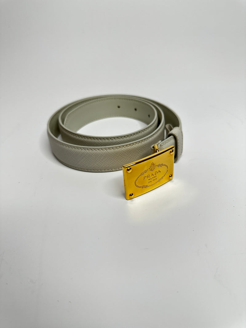 Prada Leather Belt (Size 32/80)