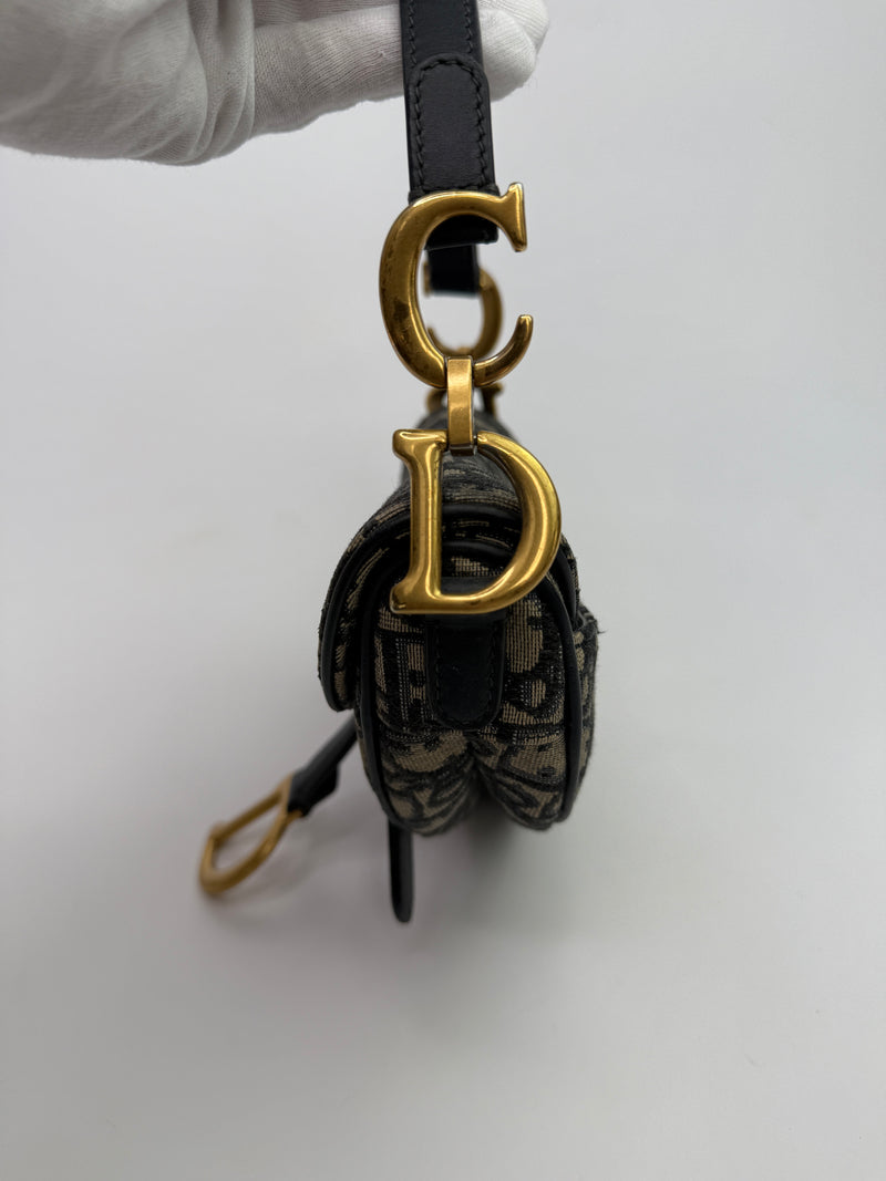 Christian Dior Mini Saddle Bag