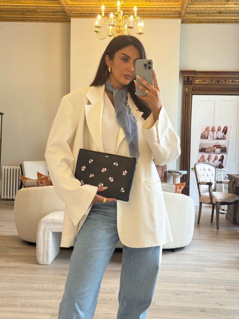 Christian Dior Kaws Bees Pouch