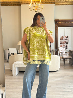 Christian Dior Logo Poncho