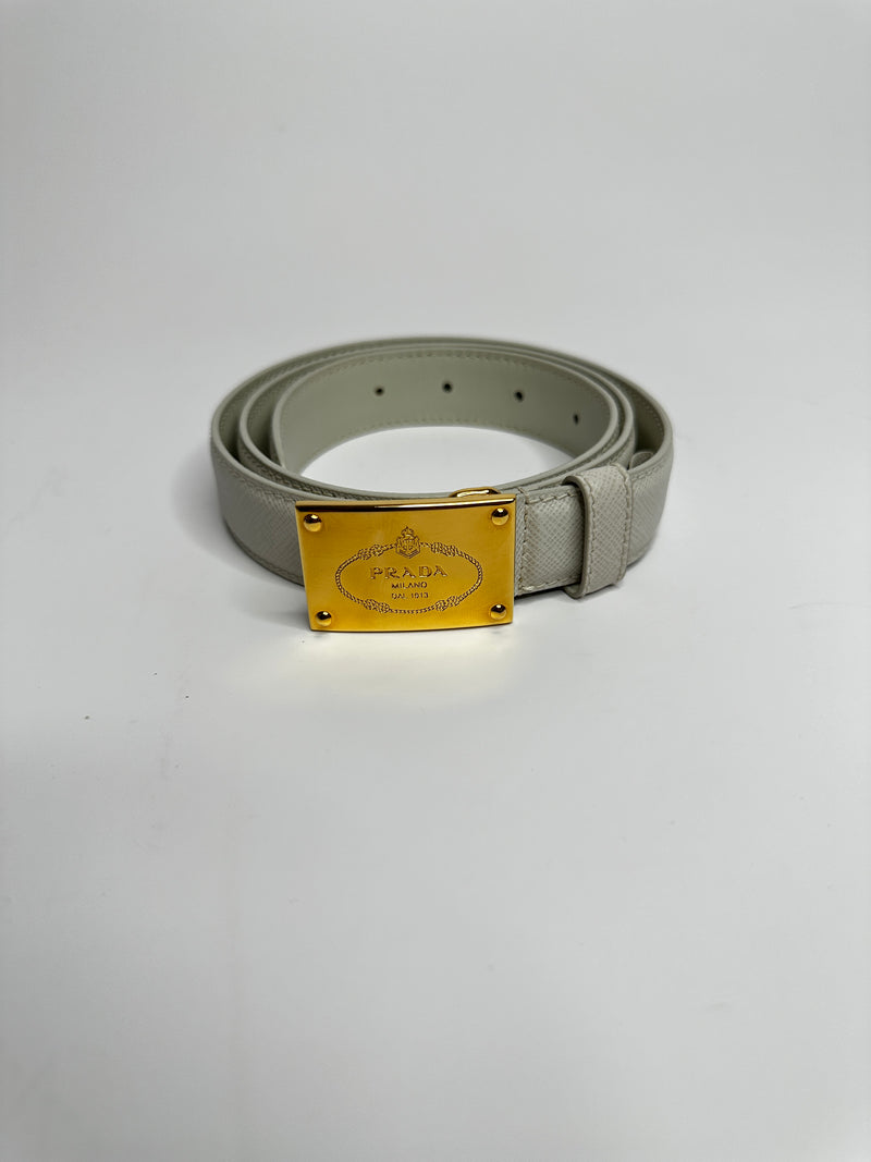 Prada Leather Belt (Size 32/80)