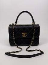 Chanel Small Trendy Top Handle Flap Bag
