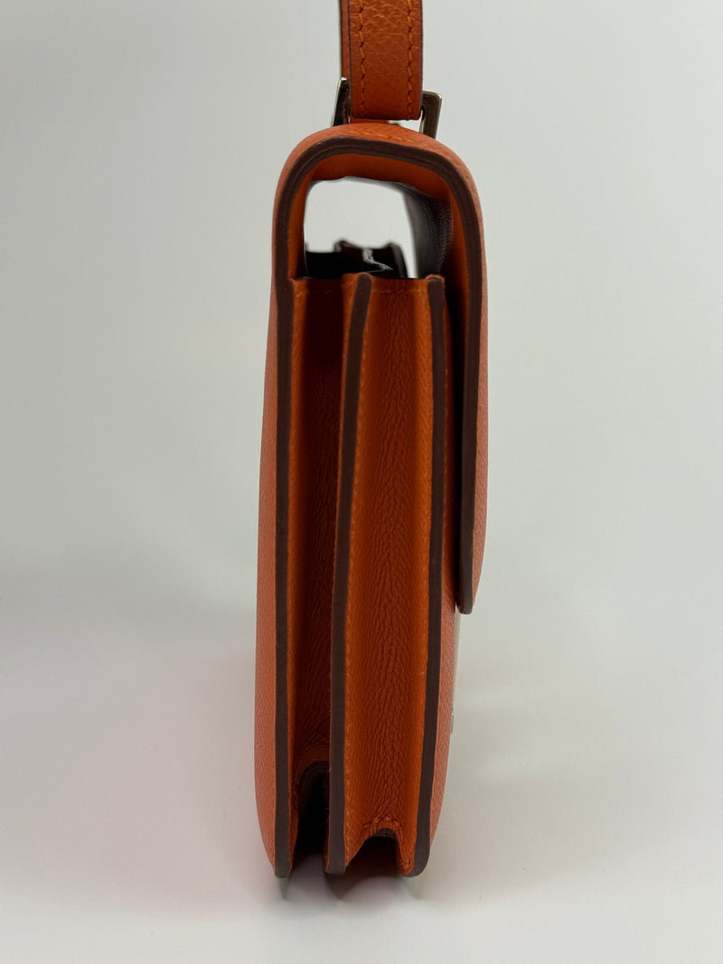 Hermès Constance 18 In Orange Epsom Leather With PHW