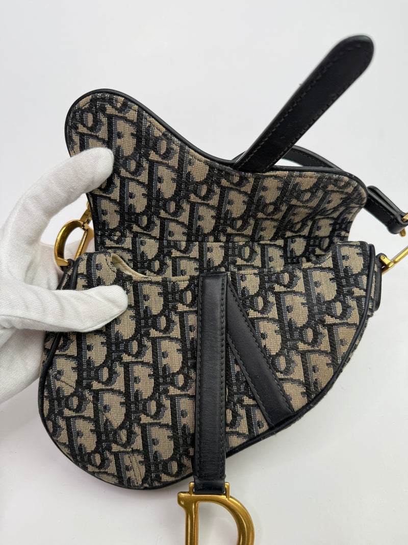 Christian Dior Mini Saddle Bag