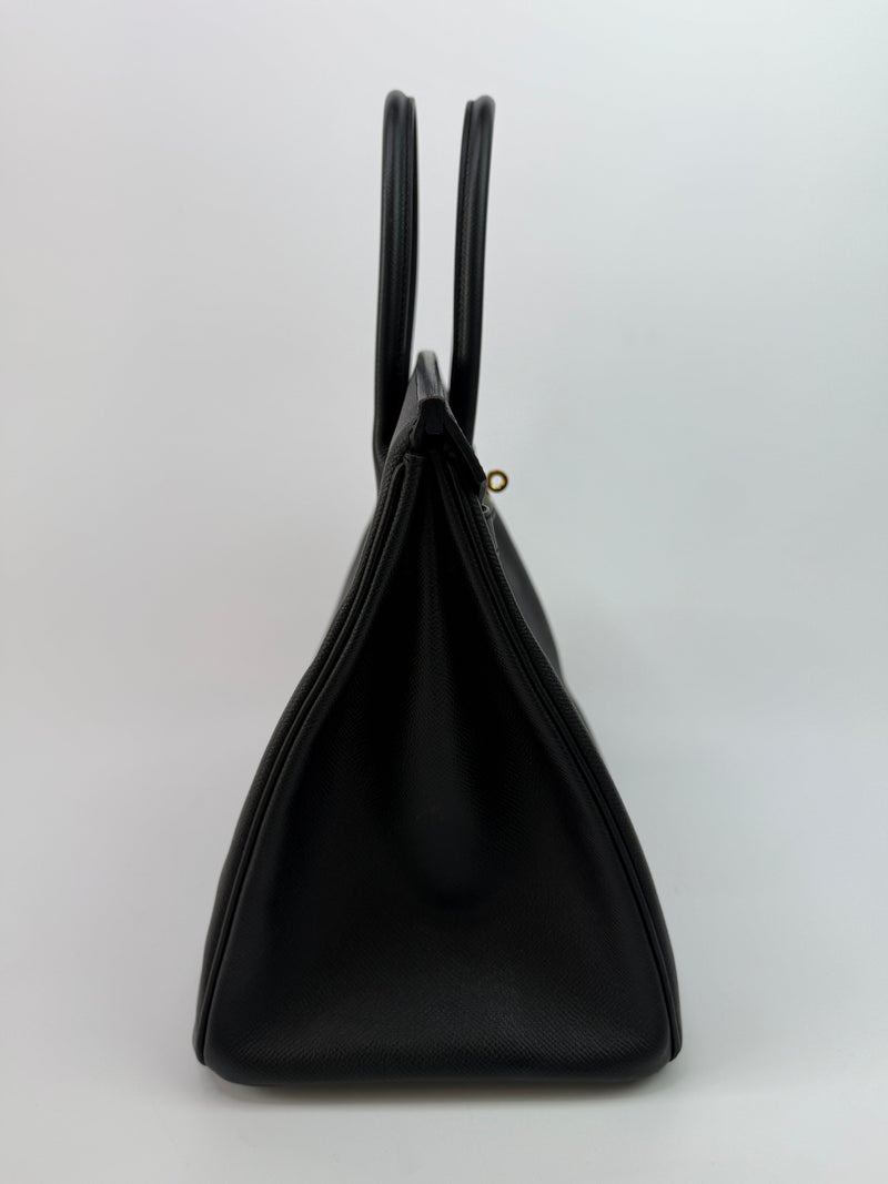 Hermès Birkin 35 Black Epsom Leather GHW