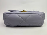 Chanel 19 Small In Lilac Lambskin Leather