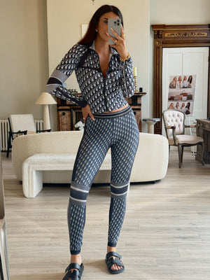 Christian Dior Alps Leggings (Size L/UK12)