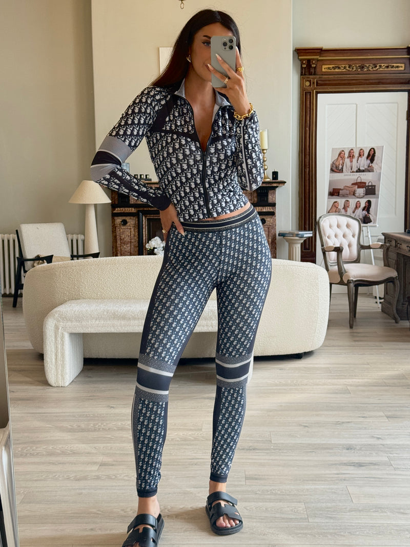 Christian Dior Alps Leggings (Size L/UK12)