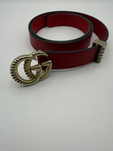 Gucci GG Torchon Belt  (Size 80/32)