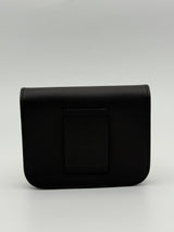Hermès Constance Slim Wallet In Black Epsom Leather With GHW