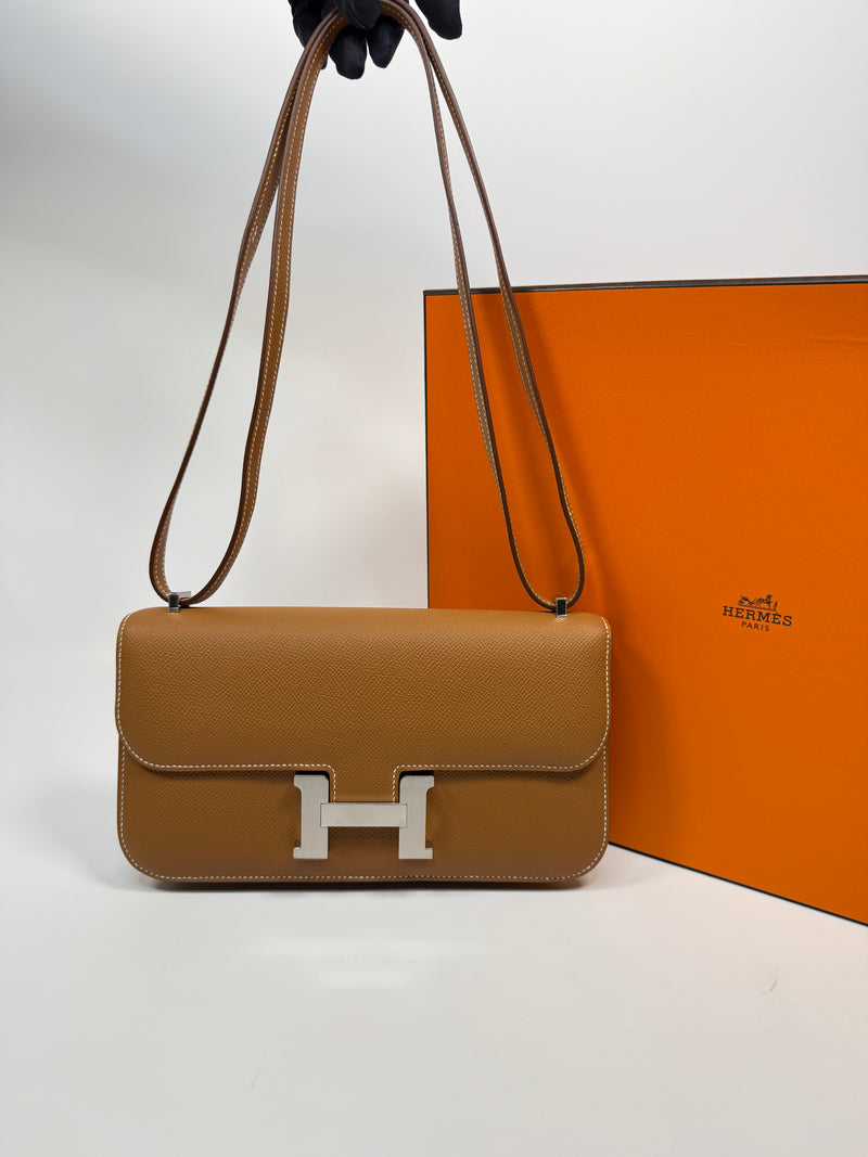 Hermès Constance Elan In Gold Epsom Leather With PHW