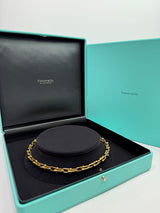 Tiffany & Co Medium Link Necklace In Yellow Gold