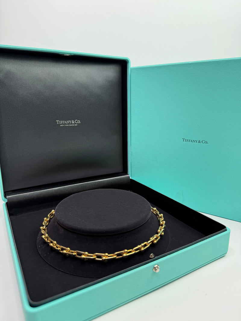 Tiffany & Co Medium Link Necklace In Yellow Gold