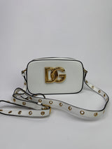 Dolce & Gabanna 3.5 Leather Crossbody Bag