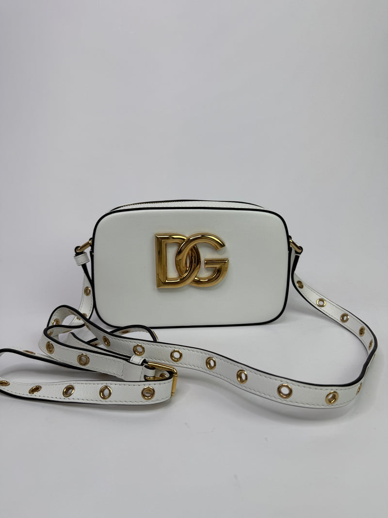 Dolce & Gabanna 3.5 Leather Crossbody Bag