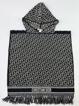 Christian Dior Navy Oblique Poncho