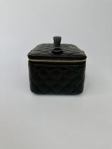 Chanel Vanity Case In Black Caviar Leather With GHW