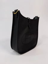 Hermès Evelyne TPM Black Clemence GHW