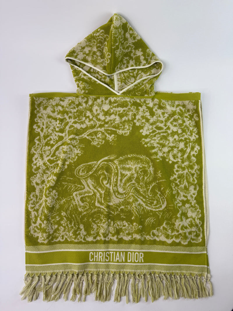 Christian Dior Logo Poncho