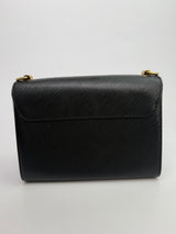 Louis Vuitton Black Epi Leather Twist MM Shoulder Bag