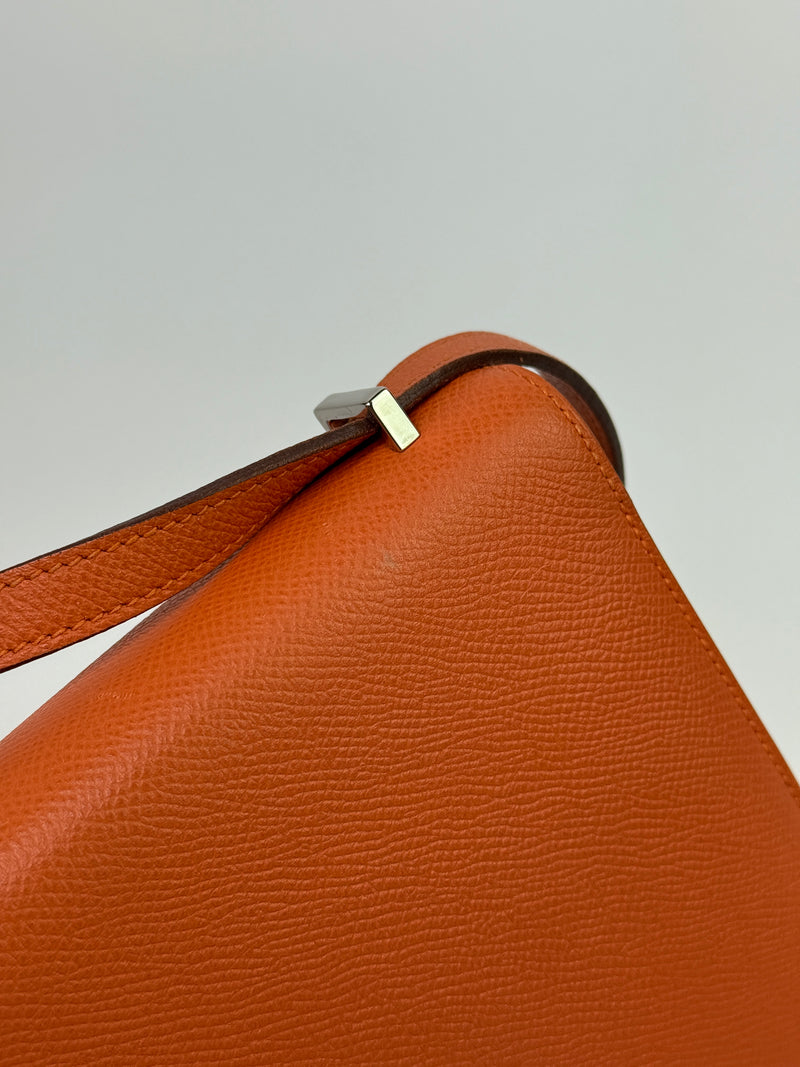 Hermès Constance 18 In Orange Epsom Leather With PHW