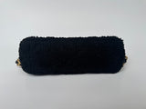 Chanel 19 Small In Black Bouclé Tweed