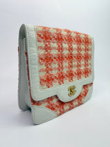 Chanel Tweed Single Flap Bag