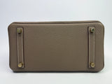Hermès Birkin 25 Retourne Etoupe Togo Leather With GHW