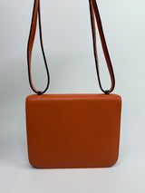 Hermès Constance 18 In Orange Epsom Leather With PHW